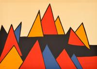Alexander Calder Mountains Lithograph, Signed Edition - Sold for $2,125 on 02-08-2020 (Lot 268).jpg